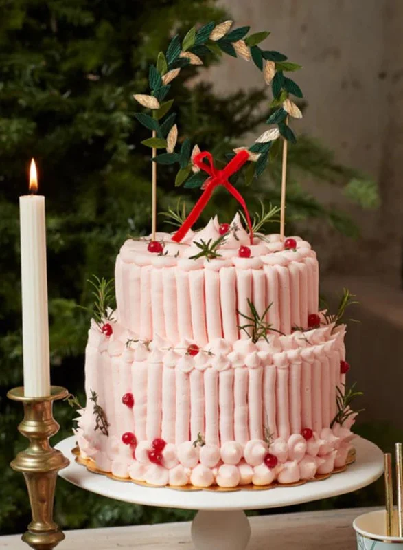 Meri Meri Paper Wreath Cake Topper