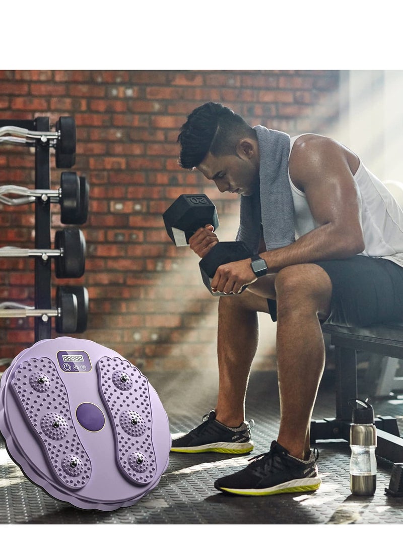 Excefore Waist Twisting Board, New Generation of Waist Twisting Disc, Waist Twisting Disc Board Rotating Base for Hips and Stomach for Aerobic Exercise, Toning Workout Home Gym Board - Image 2