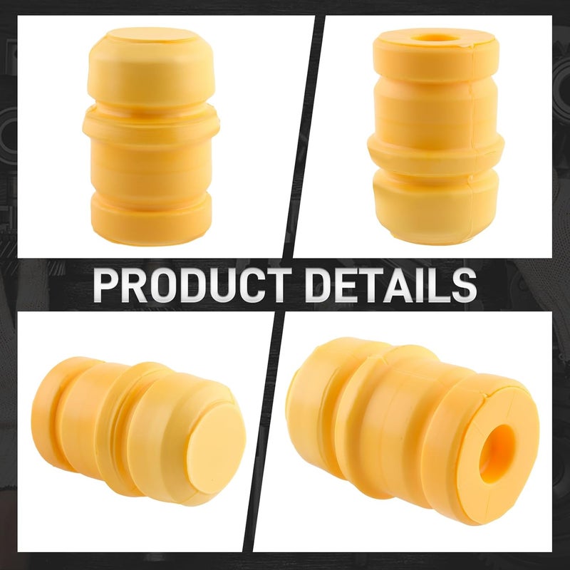 Carbbia Jounce Bumpers 52087636AC Front Bump Stop for Ram 1500 2500 3500 Pickup, Wrangler TJ, Grand Cherokee ZJ - 2 Pack - Image 4