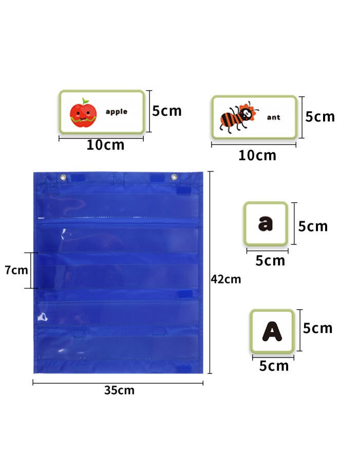جيد بيع بطاقة السبورة المغناطيسية جيب بطاقة الجيب المغناطيسي مربعات الرسم البياني اللون: مع بطاقة صفراء - Image 4