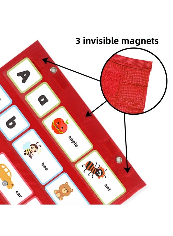 جيد بيع بطاقة السبورة المغناطيسية جيب بطاقة الجيب المغناطيسي مربعات الرسم البياني اللون: مع بطاقة صفراء - Image 5