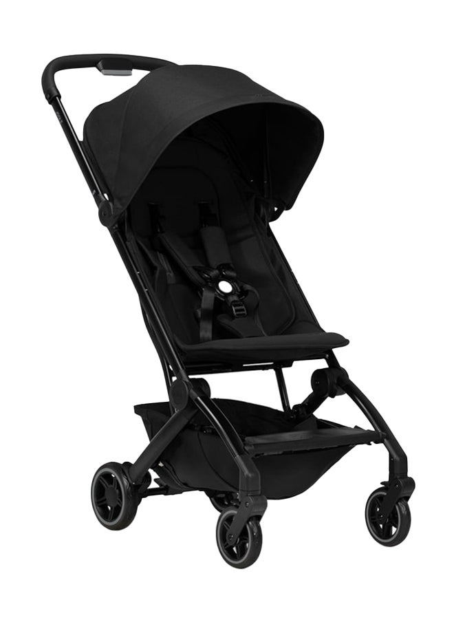 JOOLZ AER+ Lightweight And Compact Travel Stroller, Up to 50 lb), XXL Sun Hood, Space Black  - Image 1