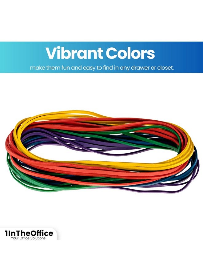 1InTheOffice Large Big Rubber Bands, 24/Pack - Image 4