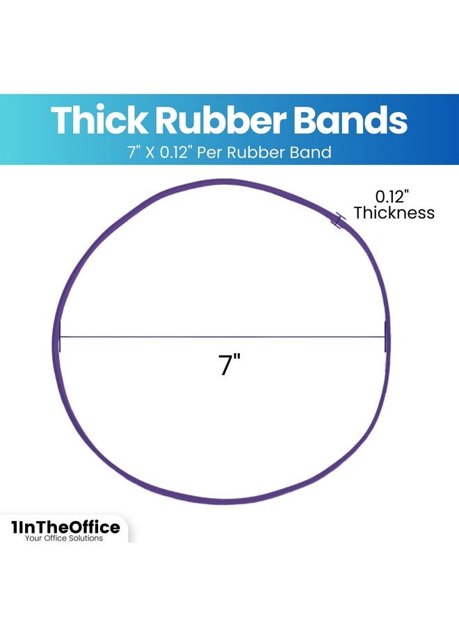 1InTheOffice Large Big Rubber Bands, 24/Pack - Image 5