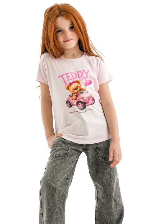 تي شيرت صيفي مطبوع تيدي