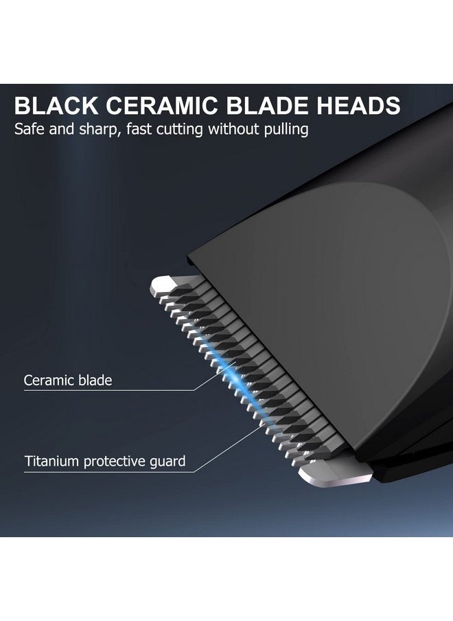 OLOV - Lov Electric Groin Hair Trimmer Ball Trimmer For Men Nose Hair Trimmer Replaceable Ceramic Blade Heads Usb Recharge Dock & Nosetrimmer Head Waterproof Male Hygiene Razor - Image 1