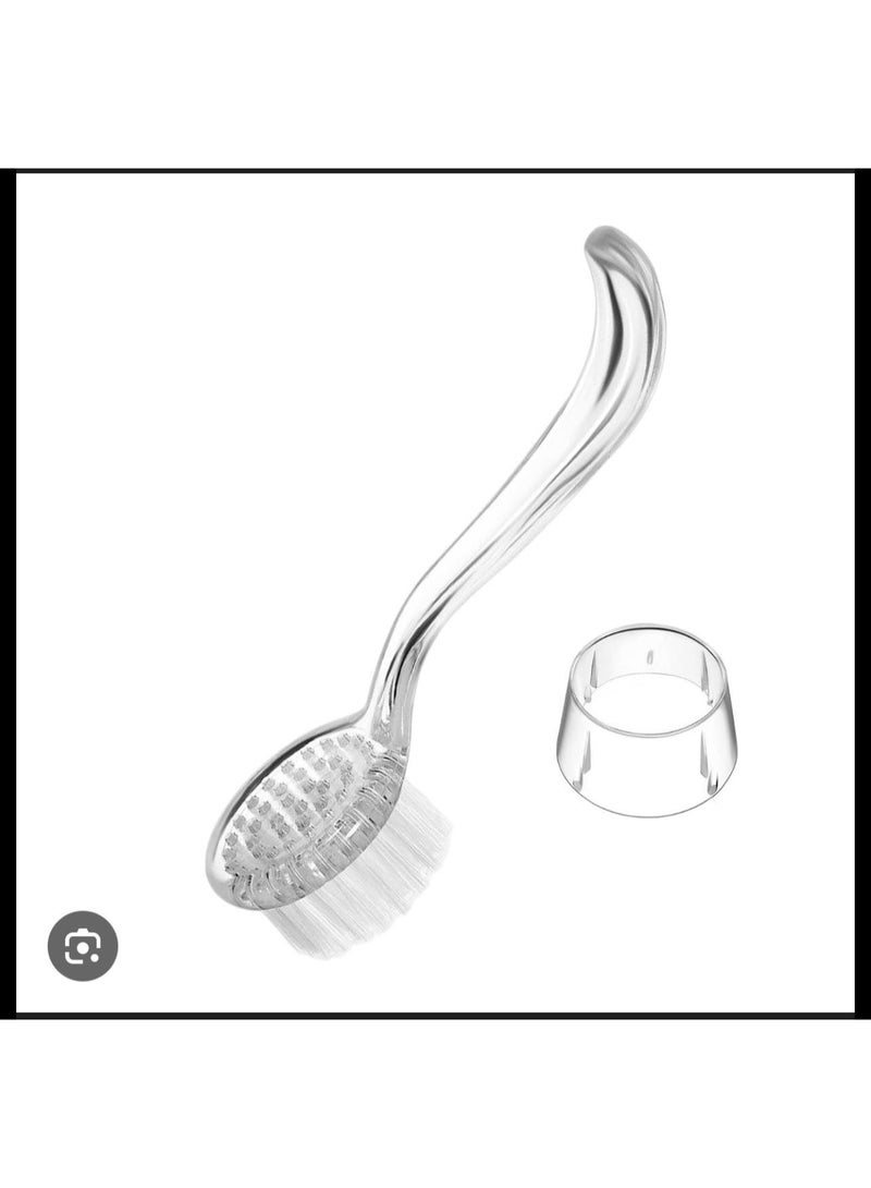 فرشاة تنظيف الوجه اليدوية، مقشر وجه سيليكون غير كهربائي، لتنظيف عميق وتقشير لطيف وإزالة الرؤوس السوداء والتدليك، لجميع أنواع البشرة، [متعدد الألوان] - Image 3