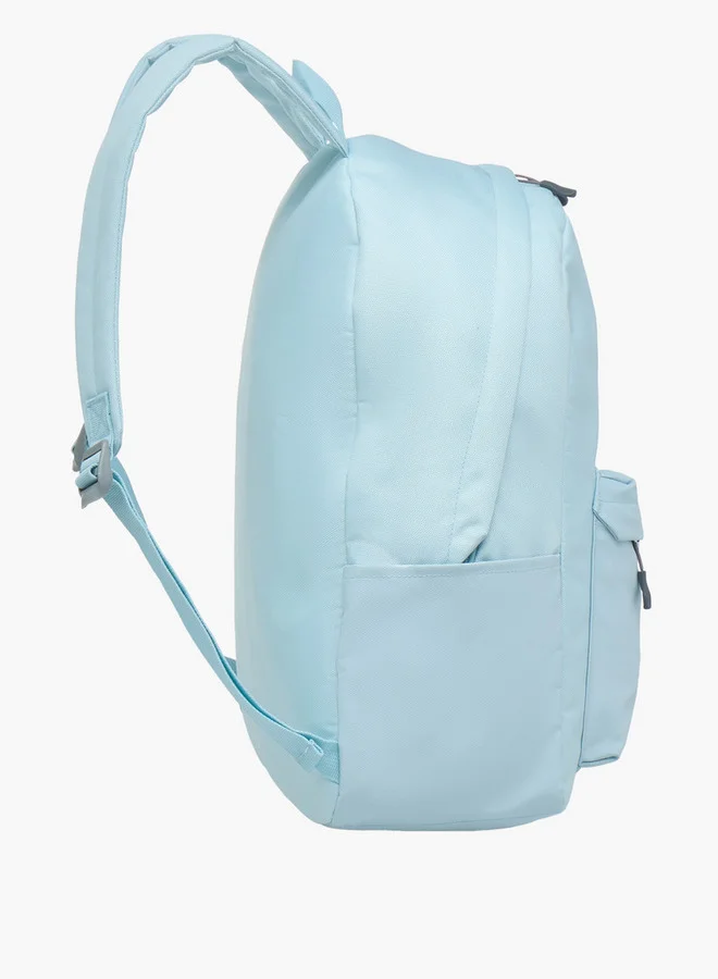 Kappa Logo Print School Backpack with Pencil Pouch - 46x38x15 cm