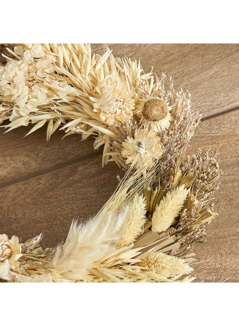 Home Box Miley Dried Flower Wreath with Natural Aroma Oil 28 x 30 x 5 cm  - Image 2