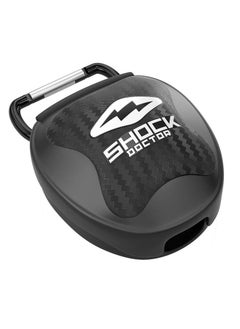 Shock Doctor SD MOUTHGUARD CASE CHROME BLACK STANDARD  - Image 1
