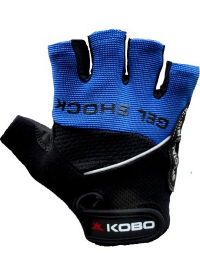 Kobo - Gym Gloves Gel Padded Unisex Hand Protector for Fitness Weight Lifting (Imported) - Image 1