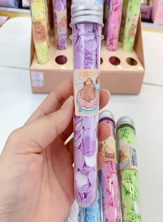 Flytouch Disposable Mini Soft Paper Hand Washing Soap Tubes Bottle for Travel (Pack of 8) - Image 5