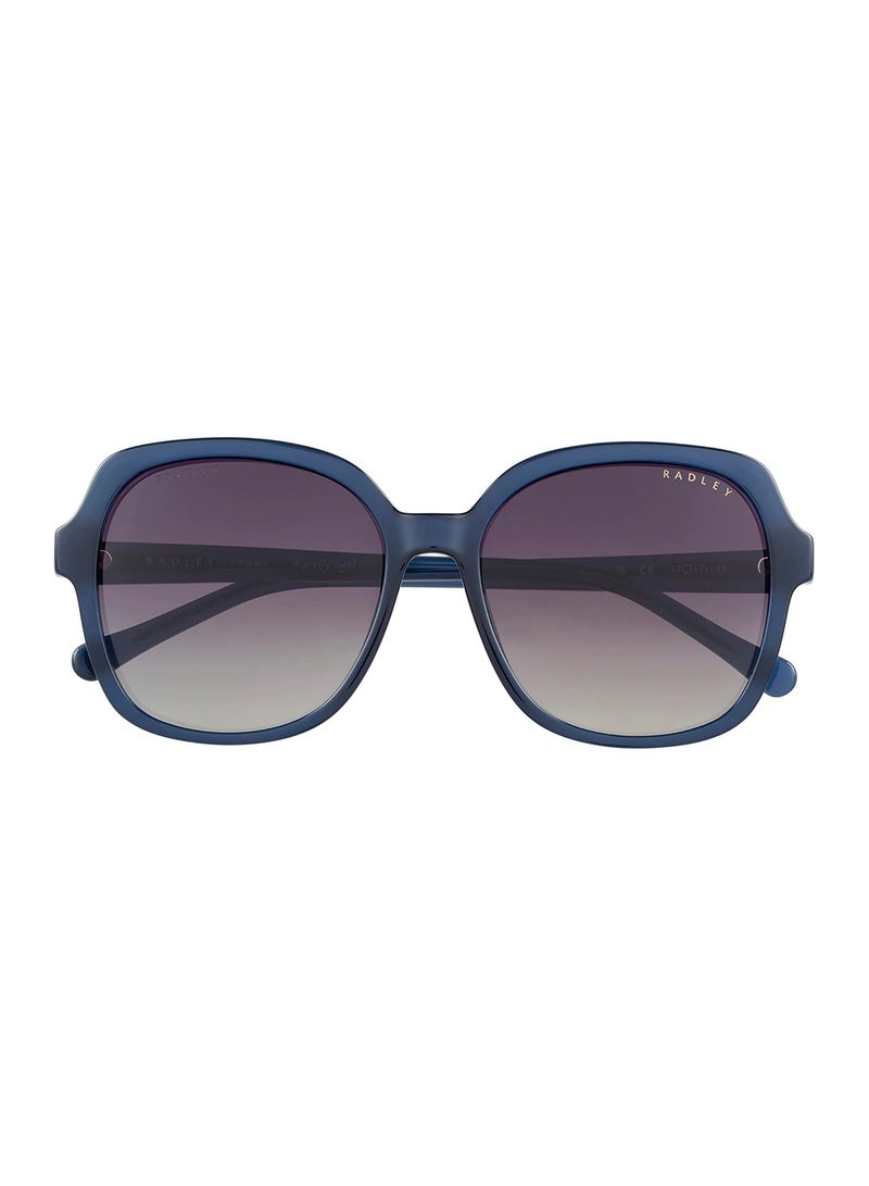 Radley نظارات شمسية مستديرة للنساء RDS-6505 مزودة بفلتر قطبي زرقاء 57 مم - Image 2