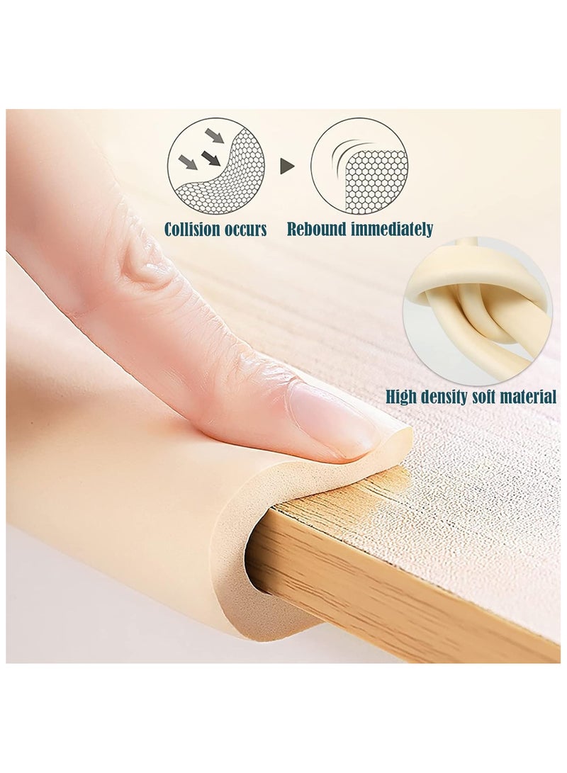 INSIJAM 2M Safety Edge Corner Protector Set Soft Silicone Bumper Strip Anti-Sharp Edge Protector For Furniture/Drawers/Tables/Cabinets - Image 2