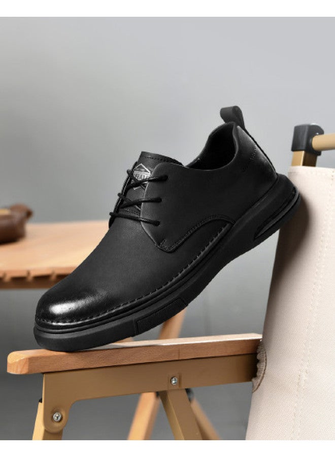 HLA Men's Shoes Casual Shoes Casual Leather Shoes Men's Shoes Soft Sole Leather Shoes Men's Shoes - Image 1