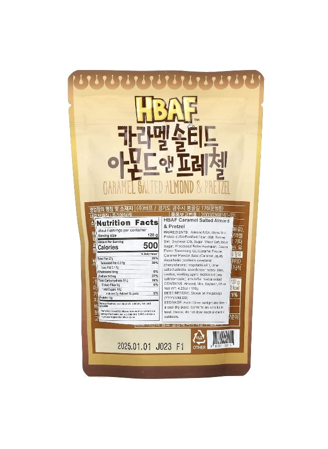 HBAF HBAF, Caramel Salted Almond & Pretzel , 4.23 oz (120 g)  - Image 2