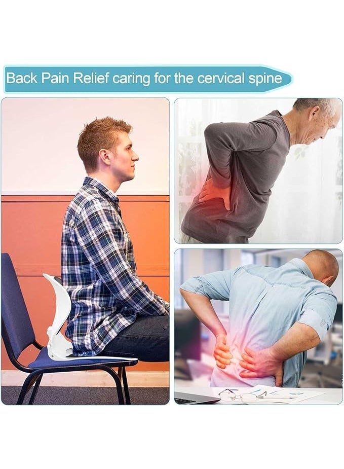 DUNISO وسادة دعم المقعد والظهر، وسادة ظهر من فوم الذاكرة الطبية، تخفف من عرق النسا، وآلام أسفل الظهر والعصعص، قابلة للتعديل، مريحة، قابلة للغسل، وسادة متعددة الاستخدامات للسيارة والمكتب - Image 4