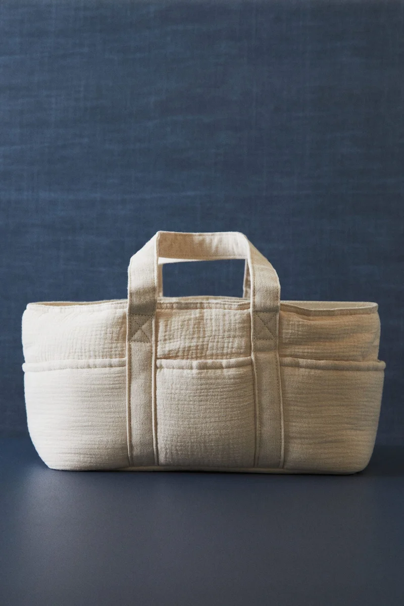 اتش اند ام حقيبة تغيير من الموسلين