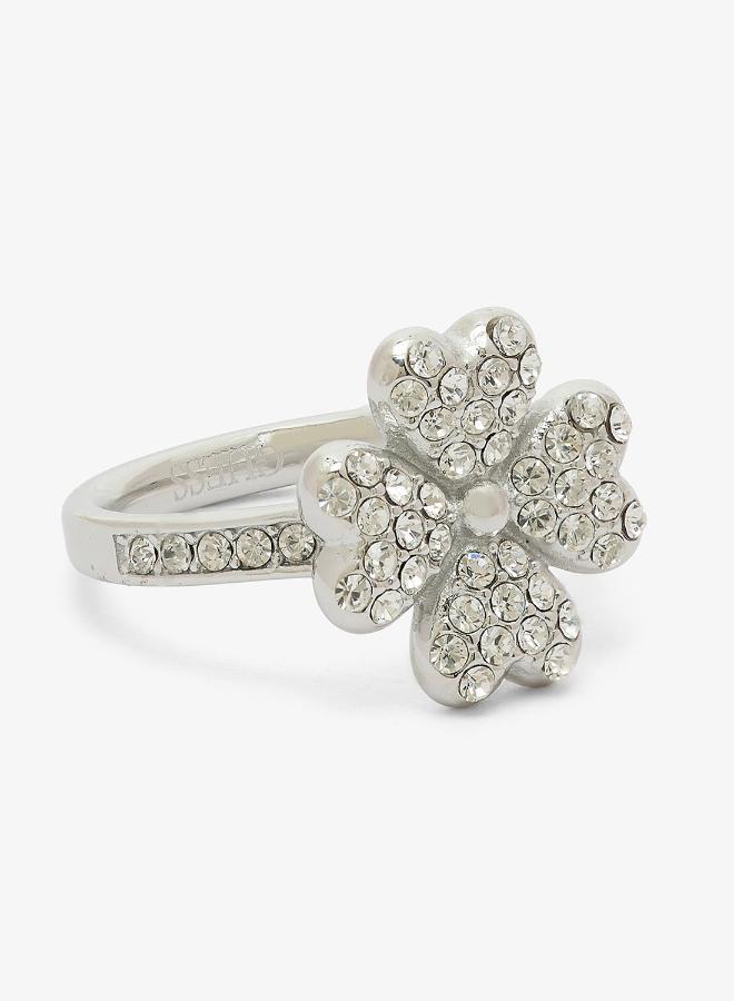GUESS Lucky Charm Pave Ring - Image 1