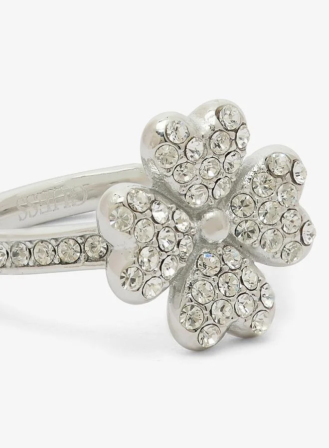 GUESS  Lucky Charm Pave Ring for Women | Best Price UAE