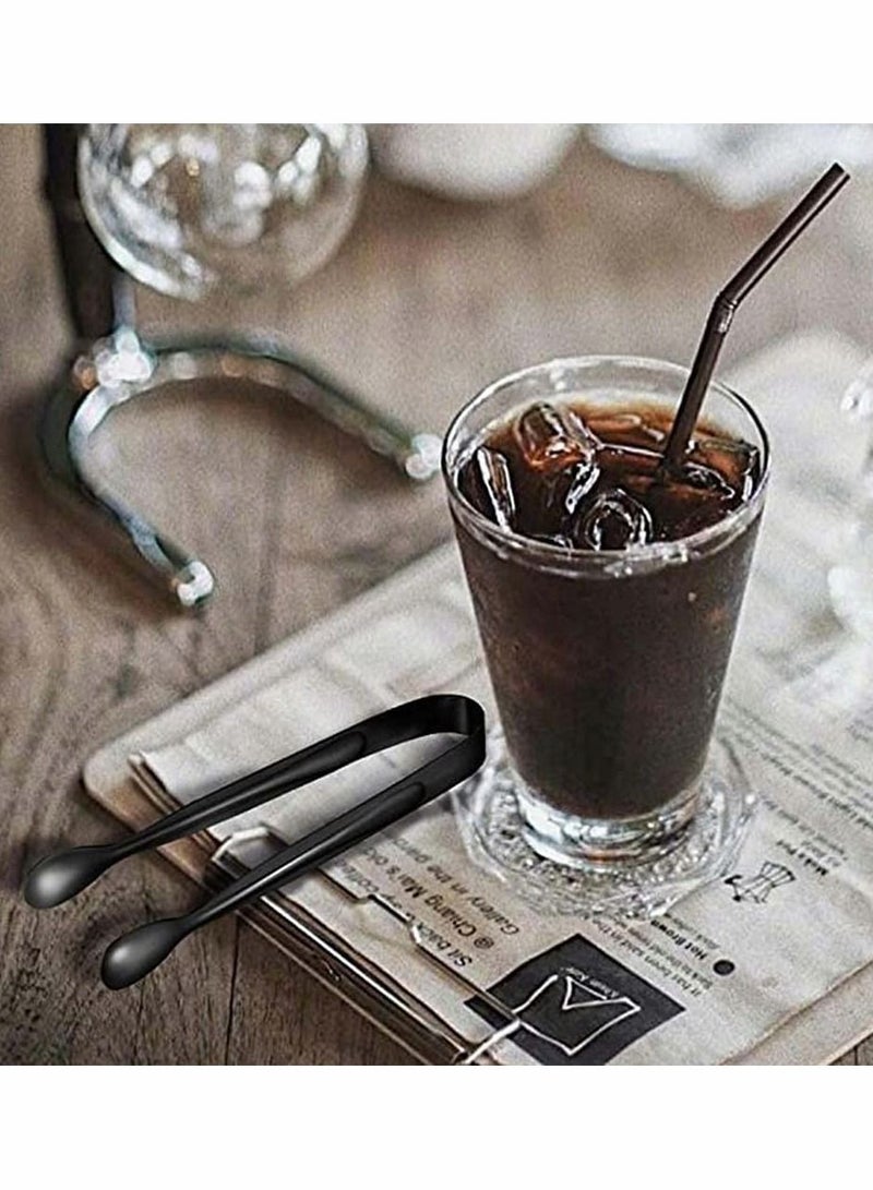 KASTWAVE 10-Piece Stainless Steel Food Tongs, Rock Candy Tongs - Image 2