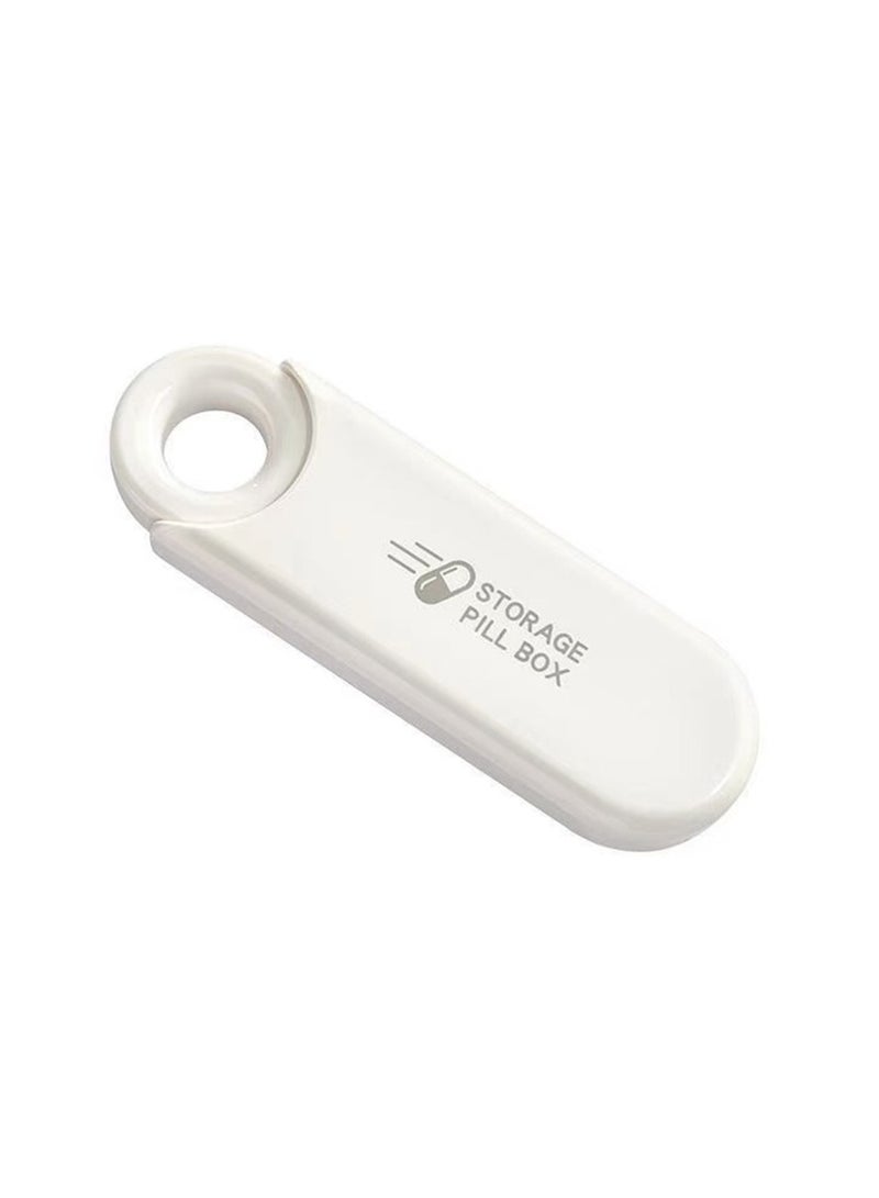 Portable Pill Box 3 Times A Day,Portable Travel Pill Case for Purse Pocket Bag, Compact Daily Pill Organizer for Vitamins,Medicine,Fish Oils,Supplements - Image 1