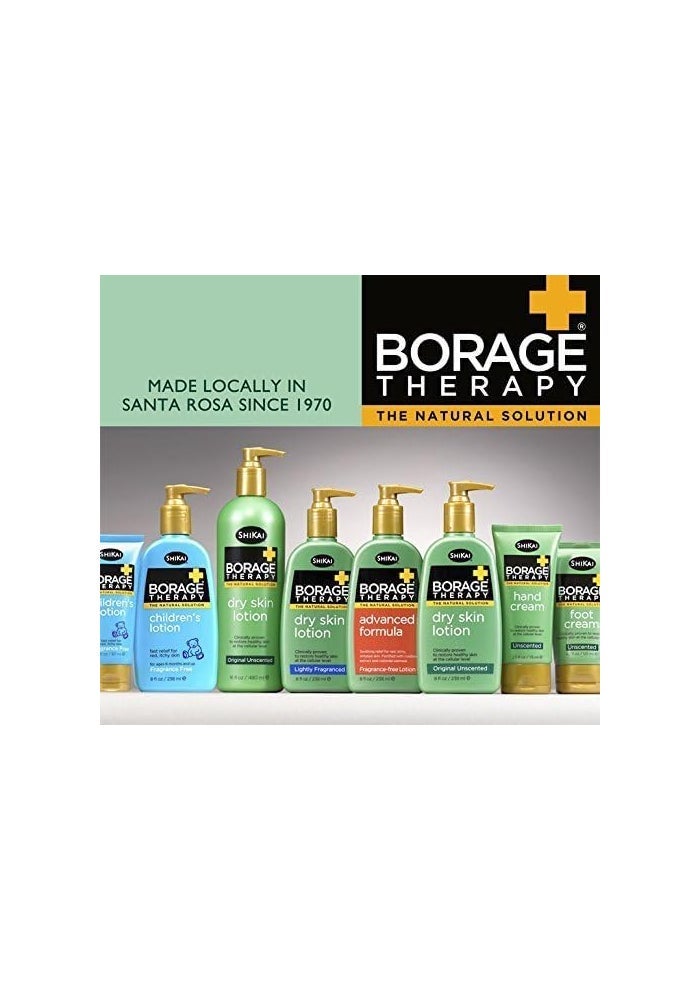 ShiKai Borage Therapy Advanced Formula Body Moisturizer - Fragrance Free Hydrating Lotion for Dry Skin (8oz, Pack of 2) - Image 5