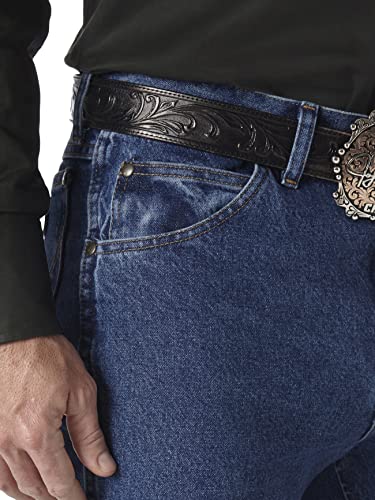 Wrangler Premium Performance Cowboy Cut Slim Fit Jean, Dark Stone, 36W x 34L - Image 2