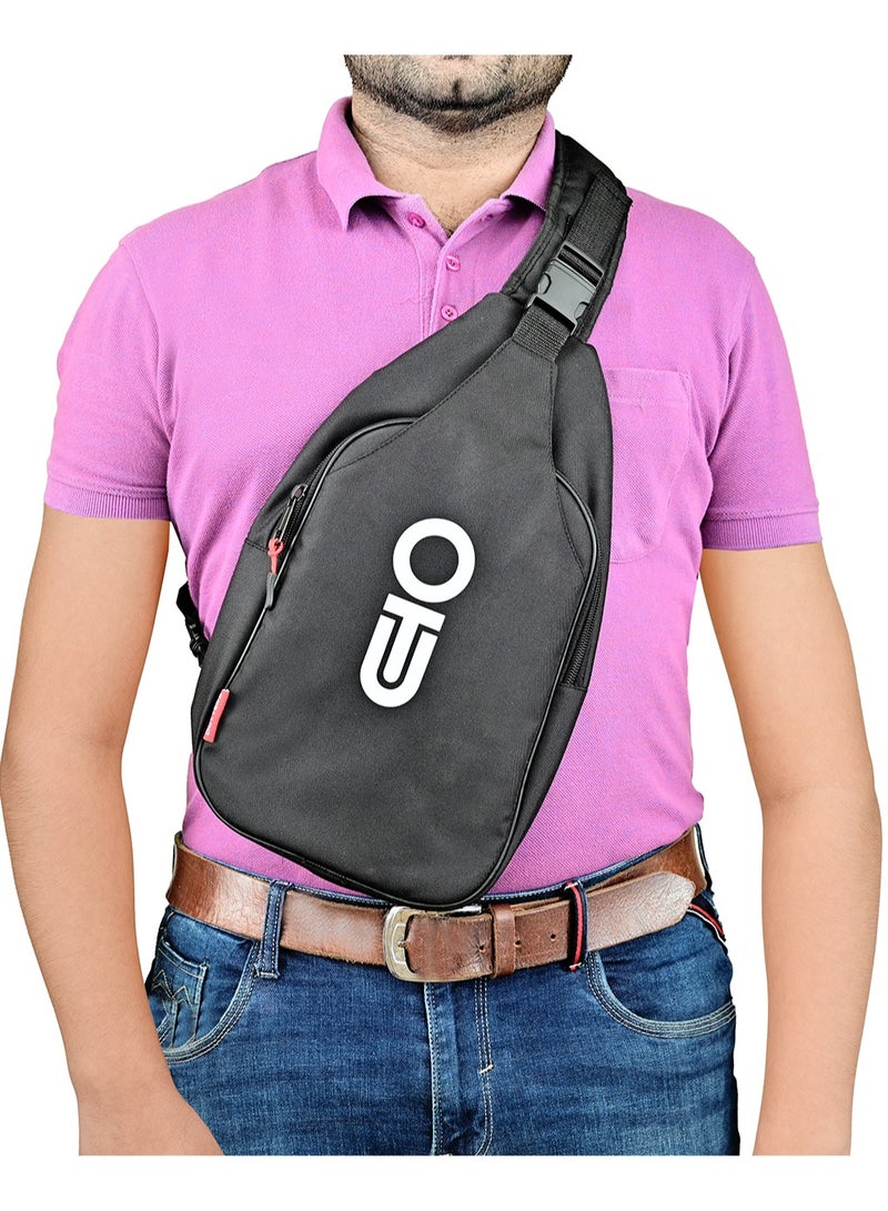 Outters Lifestyle Small Sling Backpack Crossbody Sling Bag, Chest Bag umrah bag Cross Body Bag for Outdoors Traveling  - Image 2