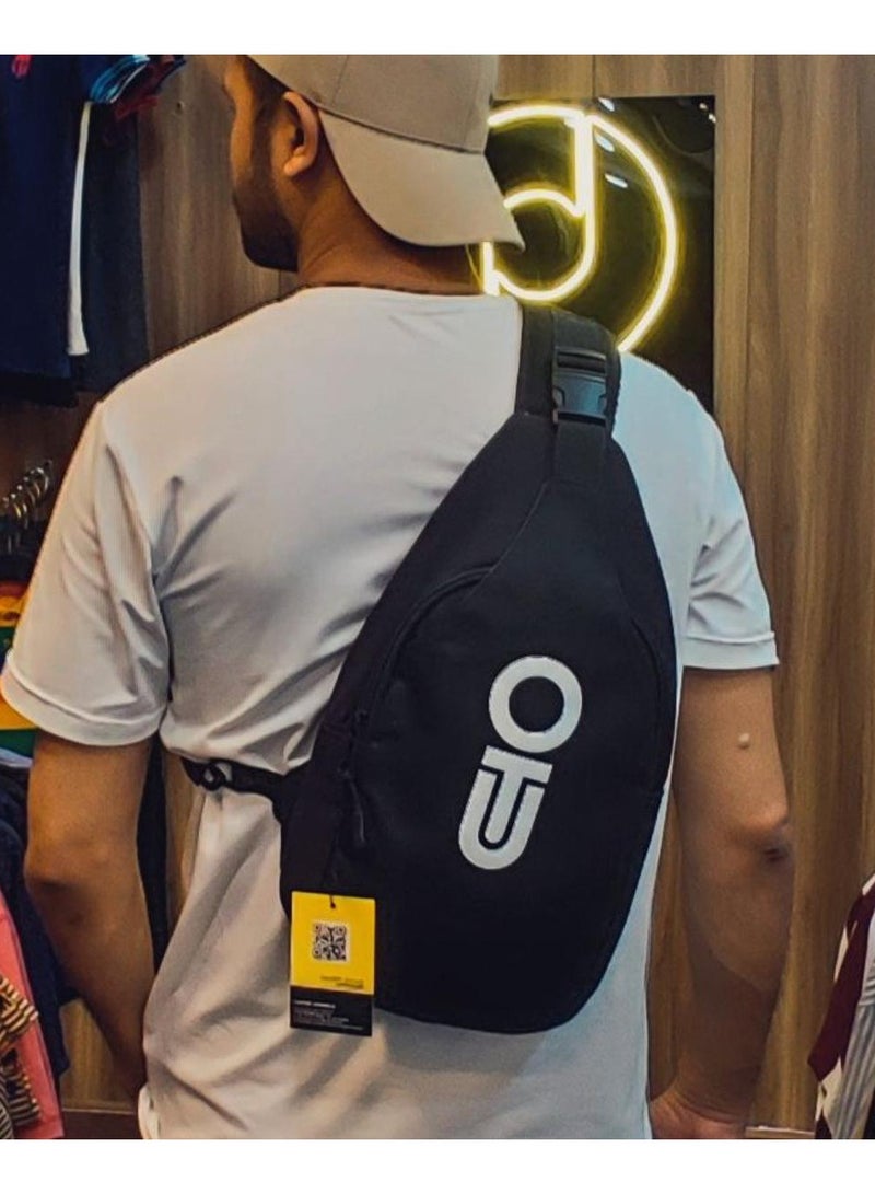 Outters Lifestyle Small Sling Backpack Crossbody Sling Bag, Chest Bag umrah bag Cross Body Bag for Outdoors Traveling  - Image 1