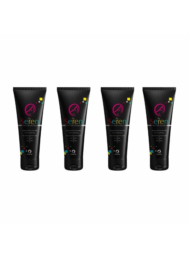 Ethiglo Seren Extra Mild Shampoo 100ml -Pack of 4 - Image 1