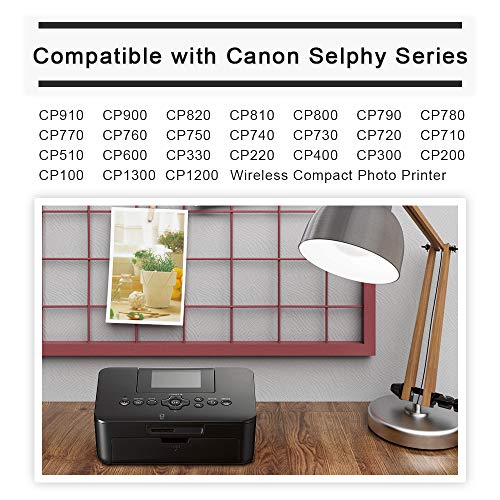 Pristar Compatible Ink Cartridges Replacement for KP-108IN KP108 2-Pack Color Ink Cassette for Canon Selphy CP1300 CP1500 CP1200 CP910 CP900 Wireless Compact Photo Printer 4 x 6 inch (Without Paper) - Image 4