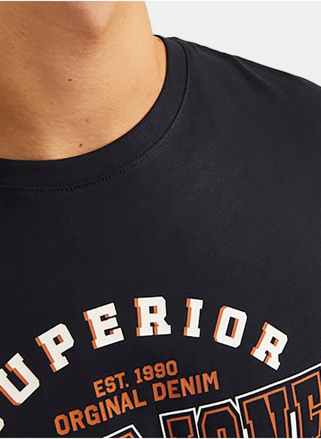 JACK & JONES Jjelogo Tee Ss O-Neck 2 Col Aw24 Sn  - Image 5