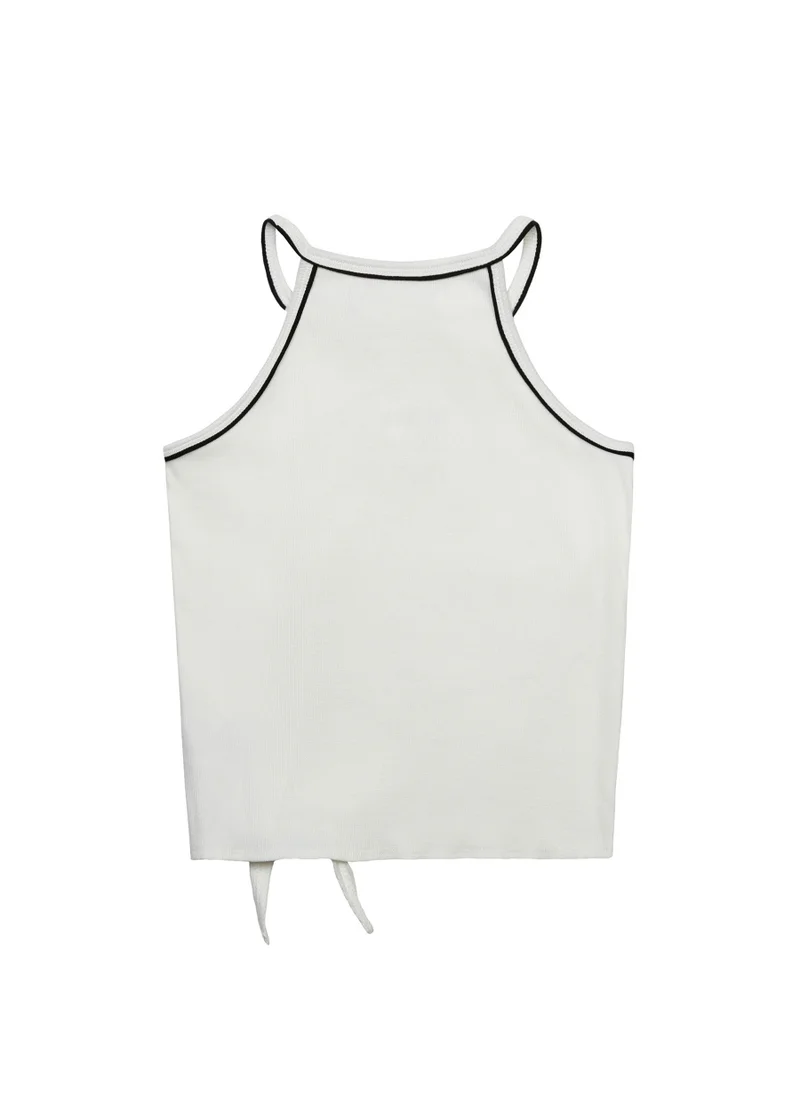 مينوتي Kids Girls Ribbed Vest Top