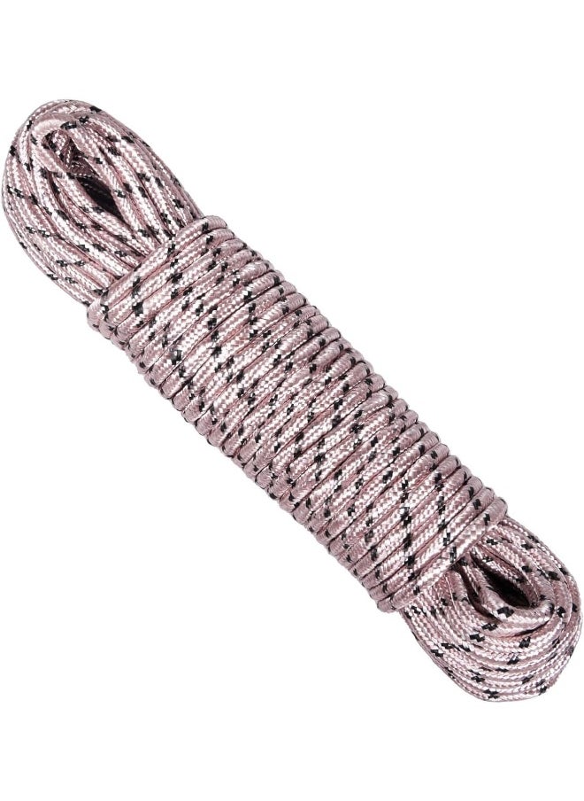 Biella Biella 20 Meter Multicolor Nylon Braided Cotton Rope â€“ Versatile and Durable for Crafting, Outdoor Activities, and Decoration  - Image 1