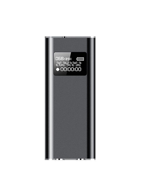 8GB Intelligent Voice Recorder With Screen HD Noise Cancelling - Mini Hidden Sound Recorder, Spy Voice Recorder, Back Clip Voice Reporter With OLED Screen