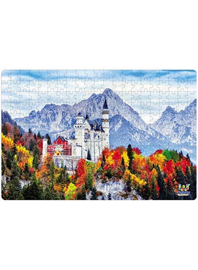 Webby Neuschwanstein Medieval Castle Jigsaw Puzzle For Kid, 252 Pieces - Image 2