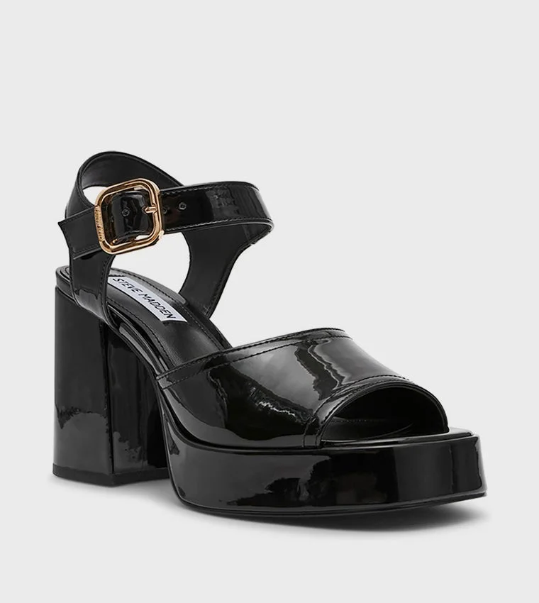 ستيف مادن Soho Glossy Platform Heel Sandals
