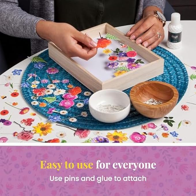 Craft Crush DIY FLOWER ART KIT - Image 5