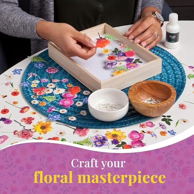 Craft Crush DIY FLOWER ART KIT - Image 3