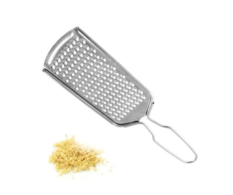 Brunchy Cheese Slice Grater Stainless Steel - Nutmeg Cheese Citrus Zest Zester Grater for Efficient Grating and Zesting in the Kitchen - Premium Cheese Grater for Home Cooks - Image 1