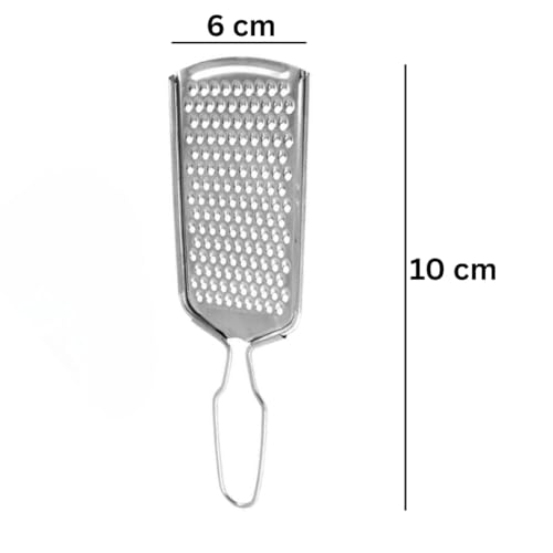 Brunchy Cheese Slice Grater Stainless Steel - Nutmeg Cheese Citrus Zest Zester Grater for Efficient Grating and Zesting in the Kitchen - Premium Cheese Grater for Home Cooks - Image 2