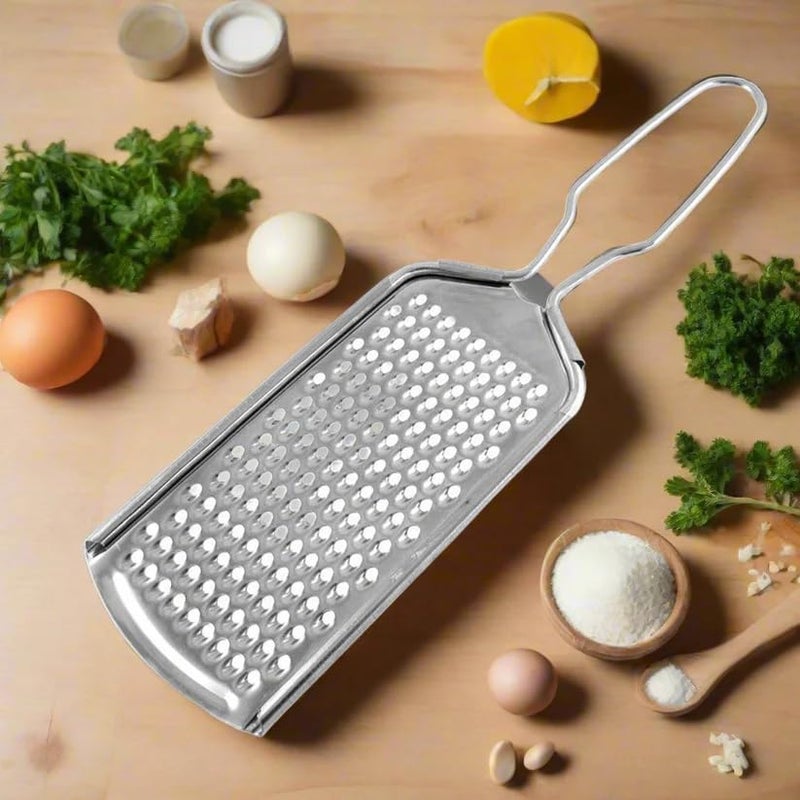 Brunchy Cheese Slice Grater Stainless Steel - Nutmeg Cheese Citrus Zest Zester Grater for Efficient Grating and Zesting in the Kitchen - Premium Cheese Grater for Home Cooks - Image 5