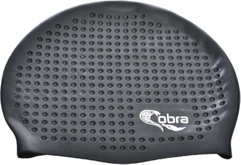 Cobra Silicone Swimming Cap - Adults - Yellow