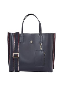 TOMMY HILFIGER Logo Detail Zip Over Tote  - Image 1