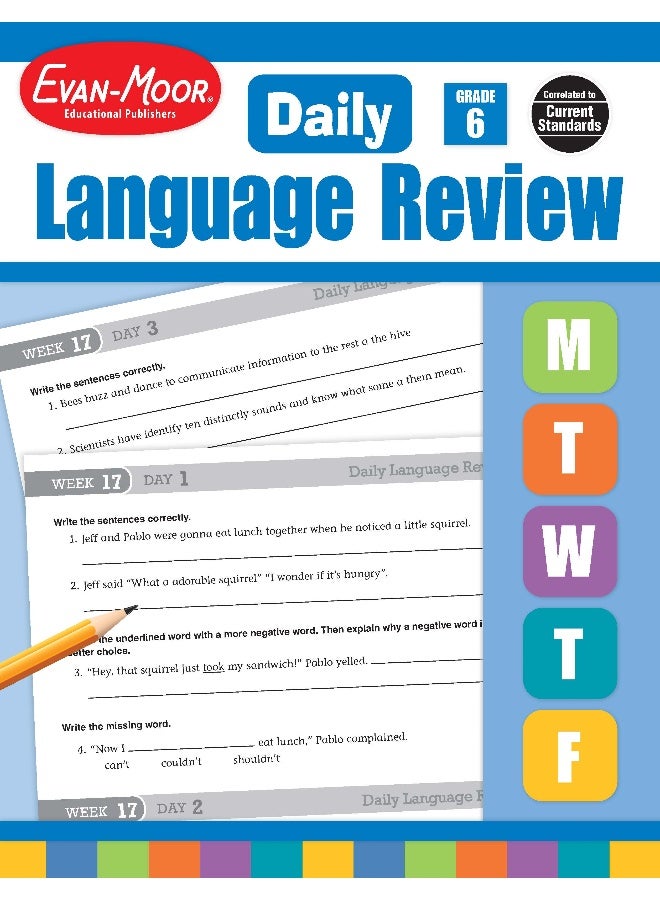 Daily Language Review, Grade 6 Teacher Edition