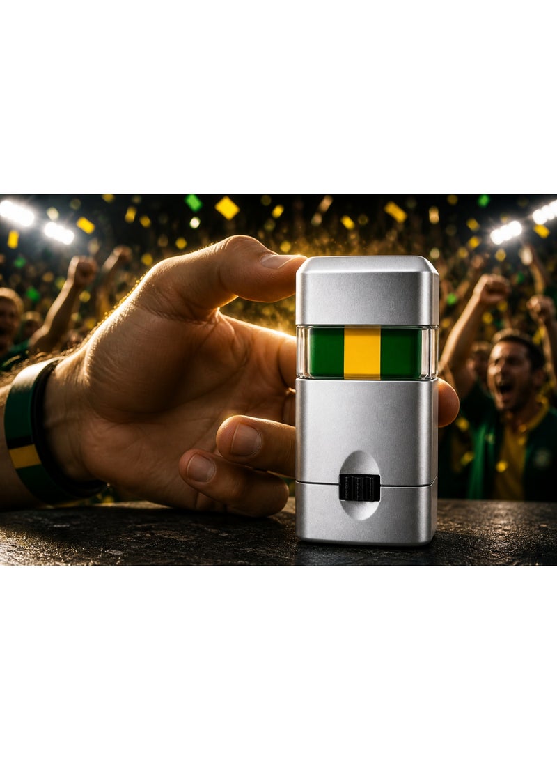 Brazil Face Paint Sticks  Green, Yellow & Blue Flag Makeup for Sports Fans, Kids & Parties | Easy Apply Football Face Paint âš½ðŸ‡§ðŸ‡· - Image 3