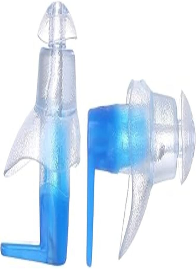 Spurt - SPURT Ear Plugs for Swimming EP8 Blue and Transparent - Image 1