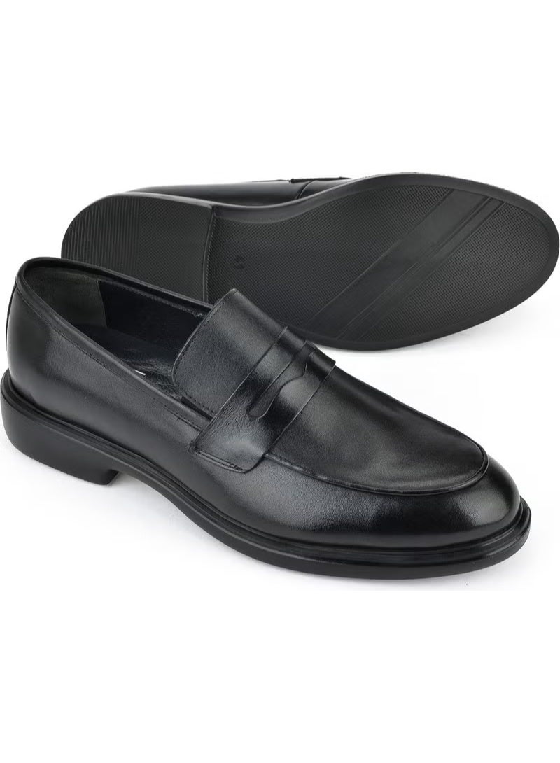 Ziya , Men's Leather Shoes 1431039Z226 Black - Image 4