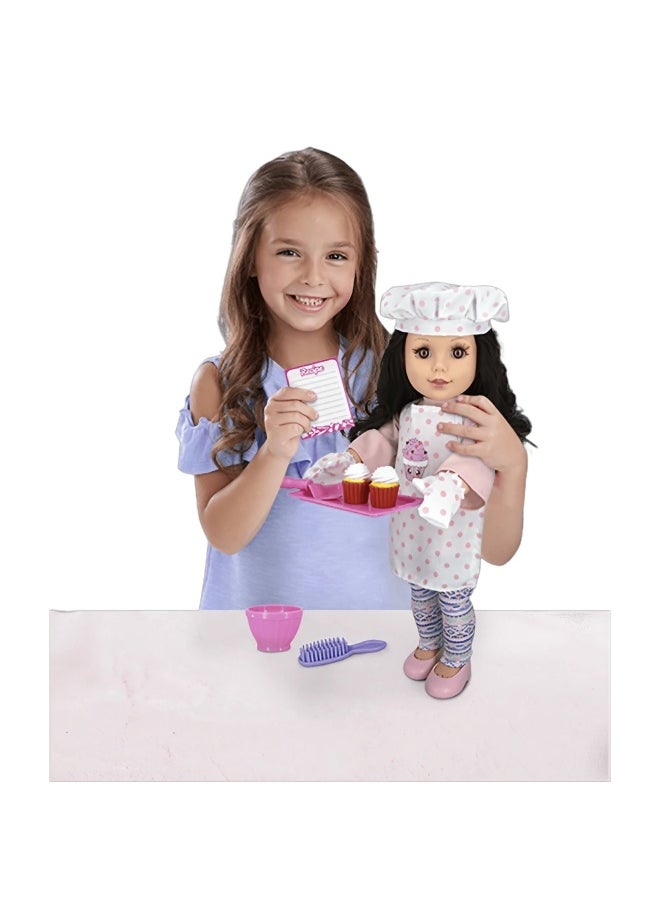Baby Maziuna Baby Maziuna Style Girls Baking Fun Playset (45.72 cm)  - Image 3